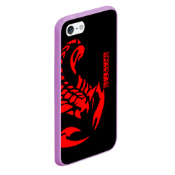 Чехол для iPhone 5/5S матовый Scorpions - фото 2