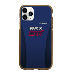 Чехол для iPhone 11 Pro Max матовый Subaru wrx sti