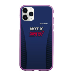 Чехол для iPhone 11 Pro Max матовый Subaru wrx sti