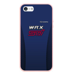 Чехол для iPhone 5/5S матовый Subaru wrx sti