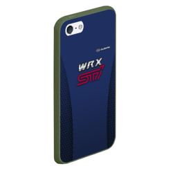 Чехол для iPhone 5/5S матовый Subaru wrx sti - фото 2