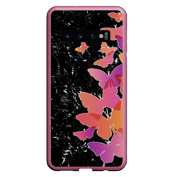 Чехол для Samsung Galaxy S10 Бабочки — это цветы