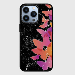 Чехол для iPhone 13 Pro Бабочки — это цветы
