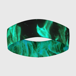 Повязка на голову 3D Cyberpunk 2077 пламя