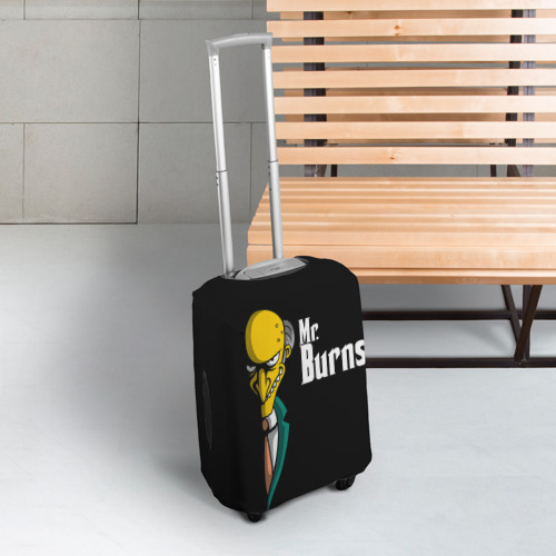 Чехол для чемодана 3D Mr. Burns Simpsons, цвет 3D печать - фото 3