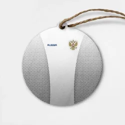 Деревянная игрушка круг Сборная России форма с сеткой