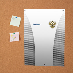 Постер Сборная России форма с сеткой - фото 2