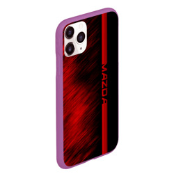 Чехол для iPhone 11 Pro Max матовый Mazda - фото 2