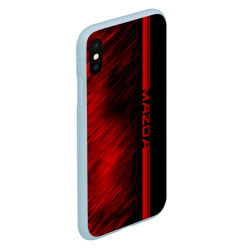 Чехол для iPhone XS Max матовый Mazda - фото 2