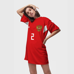 Платье-футболка 3D Сборная России Фернандес - фото 2