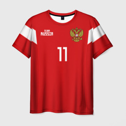Мужская футболка 3D Сборная России Зобнин