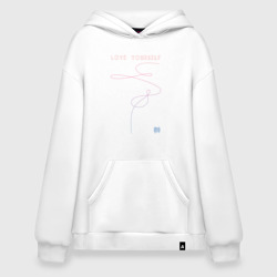 Худи SuperOversize хлопок Love yourself 3