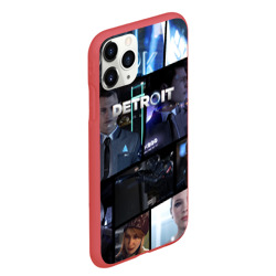 Чехол для iPhone 11 Pro Max матовый Detroit Become Human - фото 2