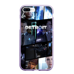 Чехол для iPhone 7Plus/8 Plus матовый Detroit Become Human