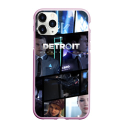 Чехол для iPhone 11 Pro Max матовый Detroit Become Human