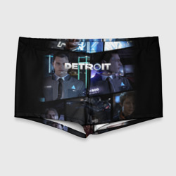 Мужские купальные плавки 3D Detroit Become Human