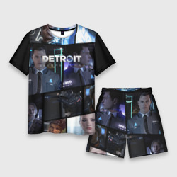 Мужской костюм с шортами 3D Detroit Become Human