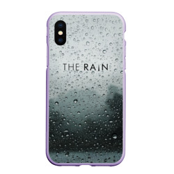 Чехол для iPhone XS Max матовый The Rain