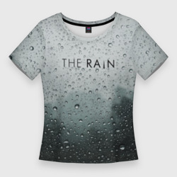 Женская футболка 3D Slim The Rain