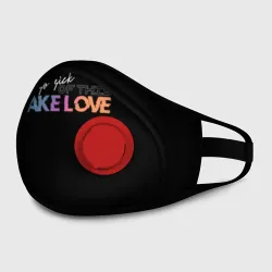 Маска из неопрена Fake love