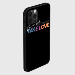 Чехол для iPhone 12 Pro Fake love - фото 2