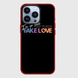 Чехол для iPhone 13 Pro Fake love