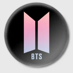 Значок BTS logo gradiet