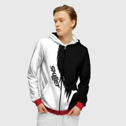 Мужская толстовка 3D на молнии Skillet - фото 2