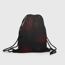 Рюкзак-мешок 3D Неоновая стальная броня