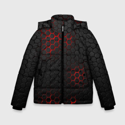 Зимняя куртка для мальчиков 3D Неоновая стальная броня