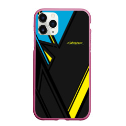 Чехол для iPhone 11 Pro Max матовый Cyberpunk 2077