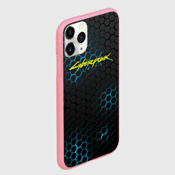 Чехол для iPhone 11 Pro Max матовый Cyberpunk 2077 самурай на спине - фото 2