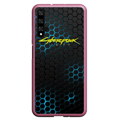 Чехол для Honor 20 Cyberpunk 2077 самурай на спине