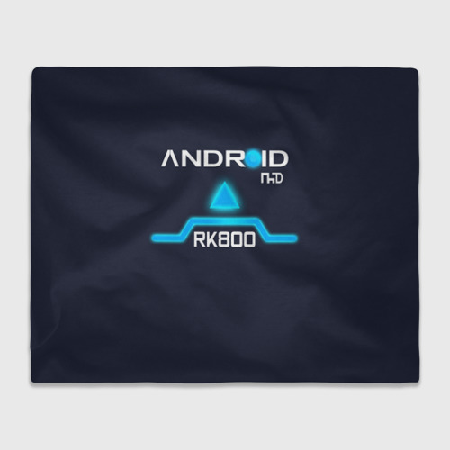 Плед 3D Android RK800 Connor, цвет 3D (велсофт)