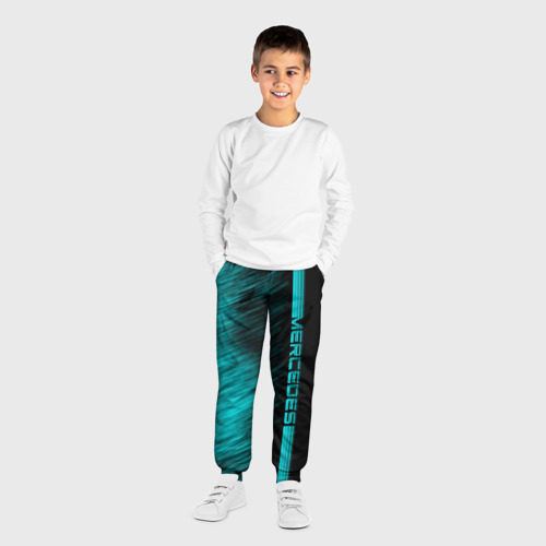 Детские брюки 3D Mercedes, цвет 3D печать - фото 4