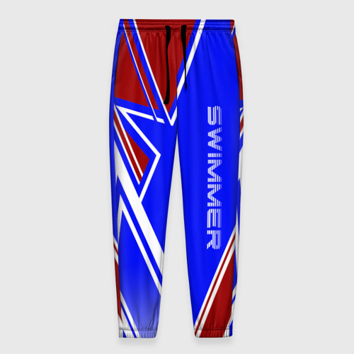 Мужские брюки 3D Swimmer, цвет 3D печать