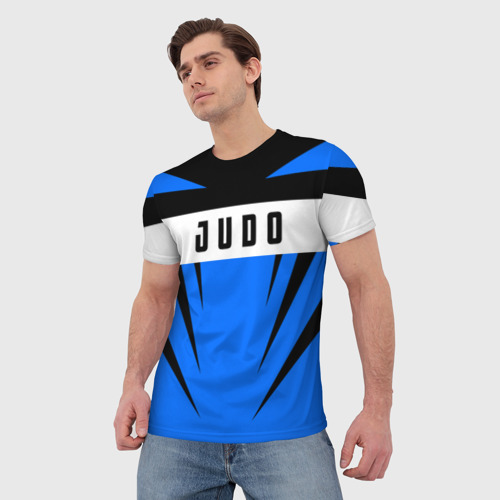Мужская футболка 3D Judo, цвет 3D печать - фото 3
