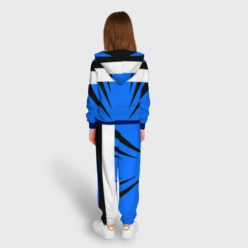 Детский костюм 3D с принтом Judo, вид сзади #2