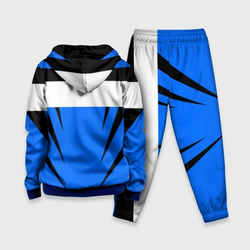 Детский костюм 3D с принтом Judo, вид сзади #1