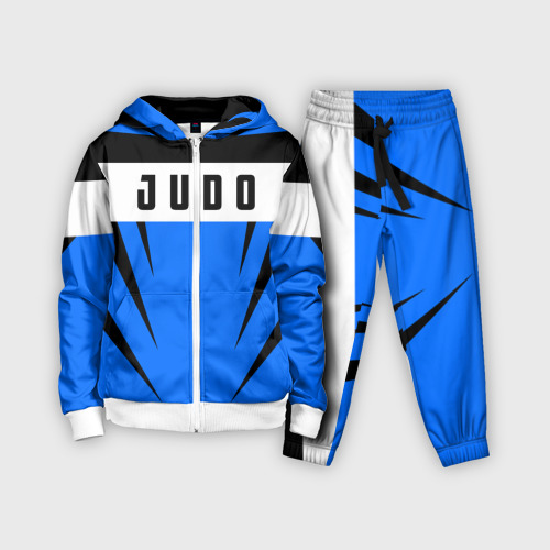 Детский 3D костюм с принтом Judo, вид спереди #2