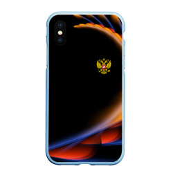 Чехол для iPhone XS Max матовый Sport Russia