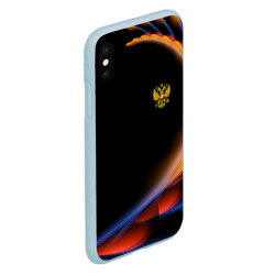 Чехол для iPhone XS Max матовый Sport Russia - фото 2