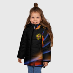 Зимняя куртка для девочек 3D Sport Russia - фото 2
