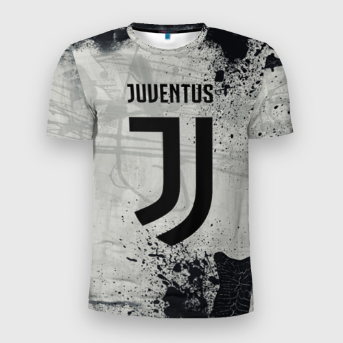 Мужская футболка 3D Slim JUVENTUS., цвет 3D печать