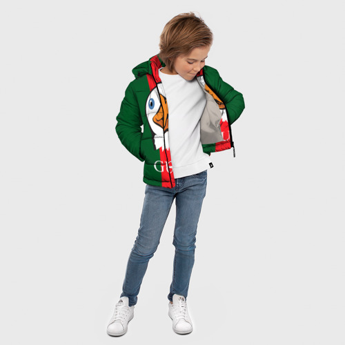 Зимняя куртка для мальчиков 3D Gussi, цвет светло-серый - фото 5