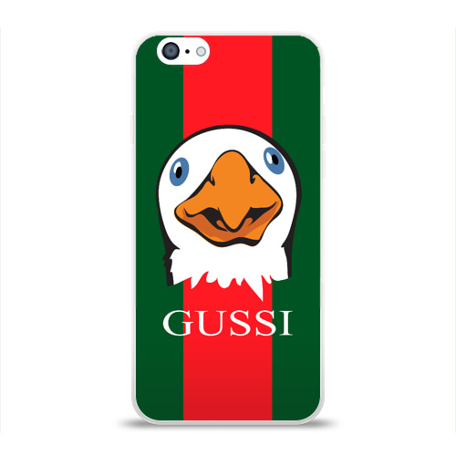 Чехол для Apple iPhone 6 силиконовый глянцевый GUSSI Фото 01 Чехол для Apple iPhone 6 силиконовый глянцевый GUSSI Фото 01