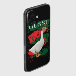 Чехол для iPhone 16 силиконовый с защитой камеры Gussi - фото 2