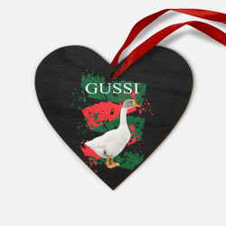 Деревянная игрушка Сердце Gussi