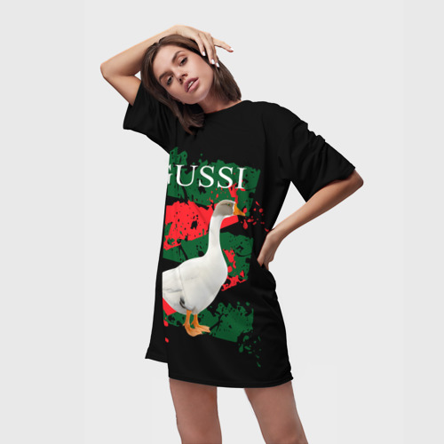 Платье-футболка 3D Gussi, цвет 3D печать - фото 3