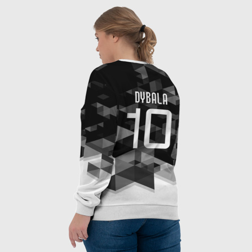 Женский свитшот 3D JUVE 10 DYBALA, цвет 3D печать - фото 7